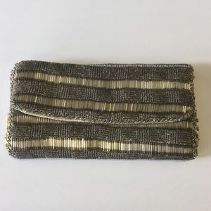 Vintage Mini Beaded Clutch